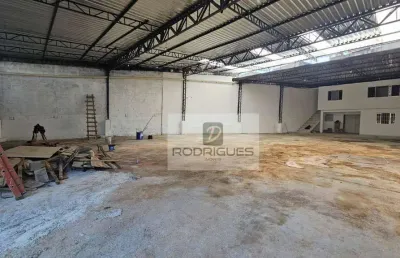 Galpão para alugar, 340 m² por r$ 12.500,00/mês - canhema - diadema/sp