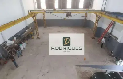 Galpão para alugar, 470 m² por r$ 12.500,00/mês - serraria - diadema/sp