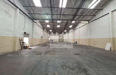 Galpão para alugar, 1750 m² por r$ 42.000,01/mês - campanário - diadema/sp