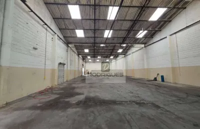 Galpão para alugar, 1750 m² por r$ 42.000,01/mês - campanário - diadema/sp