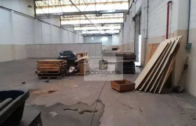 Galpão para alugar, 1750 m² por r$ 42.000,00/mês - campanário - diadema/sp