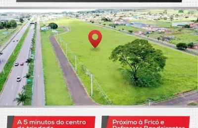 Terreno comercial à venda no Residencial Vieira, Trindade 