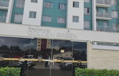 !! mariá imóveis aluga excelente apartamento no residencial golden green no setor sul do gama!!