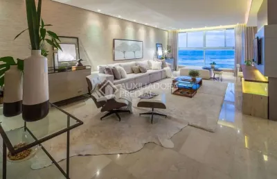 Apartamento com 4 quartos à venda na rua carlos drummond de andrade, 34, praia dos amores, balneário camboriú, 215 m2 por r$ 7.500.000