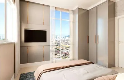 Apartamento com 2 quartos à venda na rua marginal oeste, 132, tabuleiro, camboriú, 64 m2 por r$ 750.000