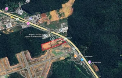 Terreno à venda na rua marginal oeste, 1, monte alegre, camboriú, 50000 m2