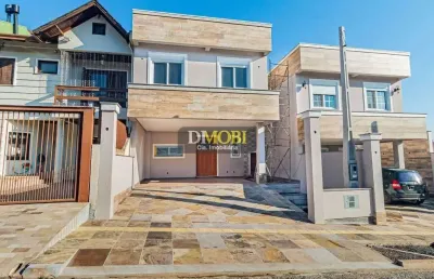 Sobrado com 3 dormitórios à venda, 130 m² por r$ 790.000,00 - bela vista - gravataí/rs