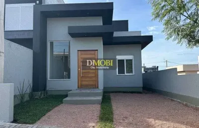 Casa com 3 dormitórios à venda, 77 m² por r$ 599.000 - reserva bela vista - gravataí/rs