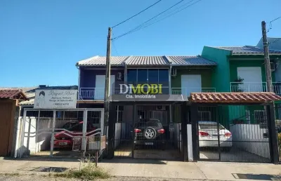 Sobrado de 2 dormitórios à venda, 85 m² por r$ 265 - santa fé - gravataí/rs