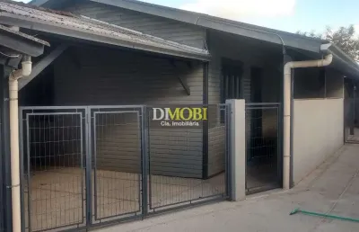 Casa com 2 dormitórios para alugar, 81 m² por r$ 1.162,00/mês - passo dos ferreiros - gravataí/rs
