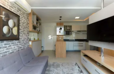 Apartamento com 1 quarto para alugar na avenida visconde de guarapuava, 3806, centro, curitiba, 33 m2 por r$ 3.500