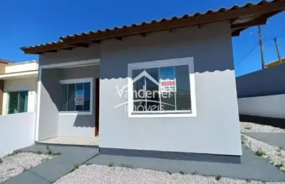 Casa no lot parque das rosas com 03 quartos, sendo 01 suíte no bairro bela vista em palhoça - sc