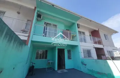 Sobrado com 2 quartos no bairro nova palhoça em palhoça - sc