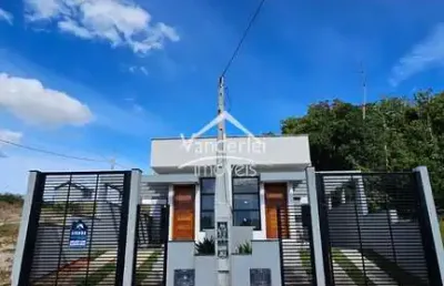 Residencial dallas casa no lot novo horizonte i, no bairro forquilhas em são jose - sc