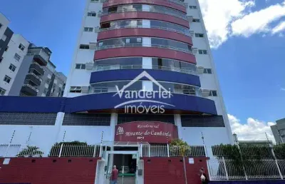 Apartamento residencial mirante do cambirela  mobiliado no bairro centro de palhoça - sc