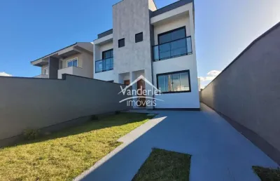 Sobrado com 02 quartos, sendo 02 suíte no bairro bela vista em palhoça - sc