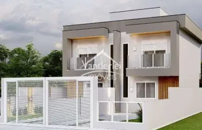 Sobrado no lot bela vista com 02 quartos, sendo 02 suíte no bairro bela vista em palhoça - sc