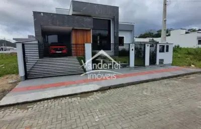 Casa no lot bela vista com 03 quartos, sendo 01 suíte no bairro bela vista em palhoça - sc