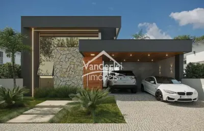 Casa alto padrão no loteamento green village no bairro são sebastião em palhoça - sc
