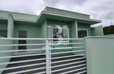 Casa geminada com 2 quartos, braço do ribeirão cavalo - jaraguá do sul