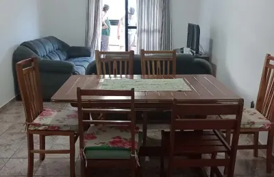 Apto em solemar 1 dormitorio com sacada - praia grande