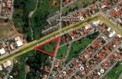 Área de 4.709,35 m² à venda no residencial eli forte extensão - goiânia/go