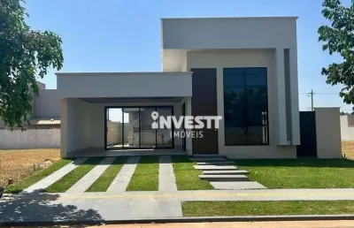 Casa em condomínio fechado com 3 quartos à venda na Alameda Croácia, Terras Alpha Residencial 2, Senador Canedo