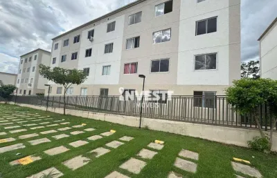 Apartamento com 2 dormitórios para alugar - setor grajaú - goiânia/go