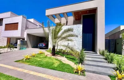 Casa em condomínio fechado com 4 quartos à venda no Jardins França, Goiânia 
