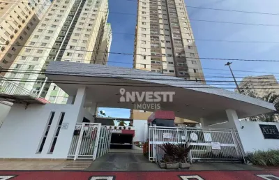 Apartamento com 3 dormitórios para alugar, 74 m² por r$ 2.480,00/mês - vila dos alpes - goiânia/go