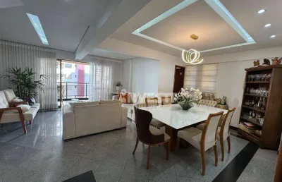 Apartamento com 4 dormitórios para alugar, 202 m² - mobiliado - goiânia/go