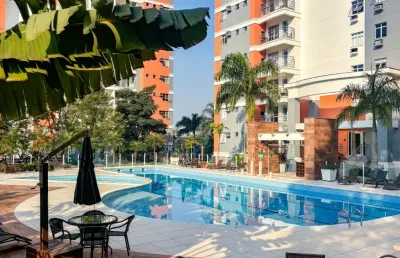 Vendo lncrível apartamento mobiliado, 03 quartos - bairro água verde