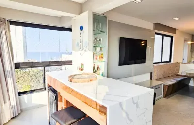 Alugo apartamento mobiliado, 02 suítes - balneário piçarras