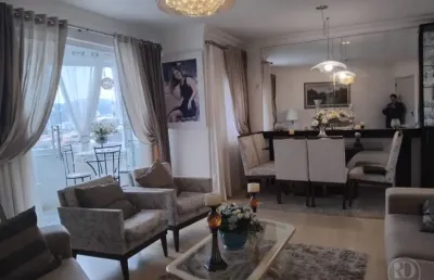 Alugo belíssimo apartamento 100% mobiliado - no bairro  vila nova