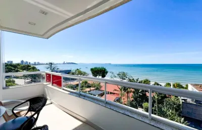 Vendo lindo apartamento frente mar, 03 quartos - cidade de penha