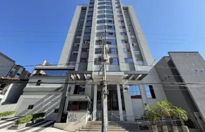 Locação de apartamento amplo de 110m² com 3 quartos (suíte), 2 vagas e lazer completo - centro, blumenau