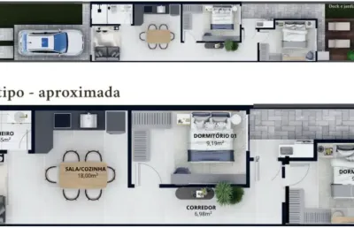 Vendo casa geminada  térrea - no bairro figueira em gaspar!!