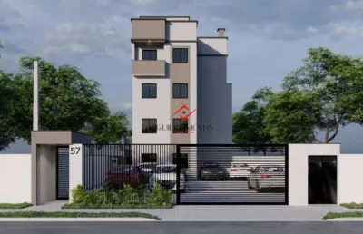 Apartamento com 3 quartos à venda na rua nilto jacob, afonso pena, são josé dos pinhais, 67 m2 por r$ 467.437