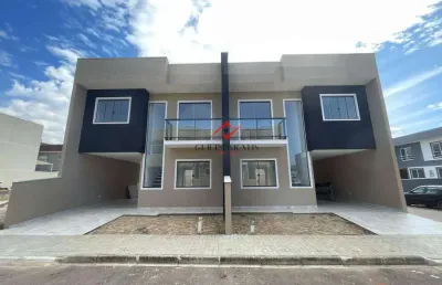 Casa com 3 quartos à venda na rua melchiades de bastos, ouro fino, são josé dos pinhais, 146 m2 por r$ 750.000