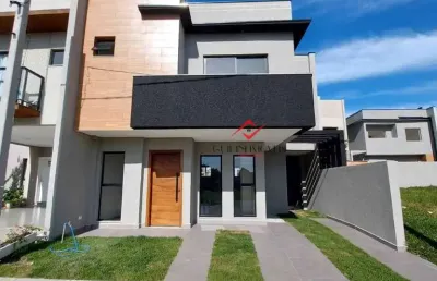 Casa com 3 quartos à venda na rua oristela foggiatto, costeira, são josé dos pinhais, 109 m2 por r$ 749.000