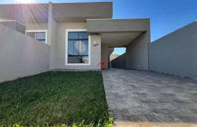Casa com 3 quartos à venda na rua celestina escolaro foggiatto, cruzeiro, são josé dos pinhais, 82 m2 por r$ 580.000