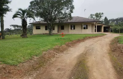 Chácara / sítio com 5 quartos à venda na rua campestre, 2738, zona rural, são josé dos pinhais, 250 m2 por r$ 1.600.000