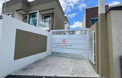 Casa com 3 quartos à venda na rua germano mehl, uberaba, curitiba, 102 m2 por r$ 799.000