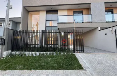 Casa com 3 quartos à venda na travessa lourival belmiro berti, 120, cidade jardim, são josé dos pinhais, 151 m2 por r$ 962.000
