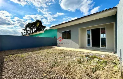 Casa com 2 quartos à venda no campo largo da roseira, são josé dos pinhais , 52 m2 por r$ 239.900