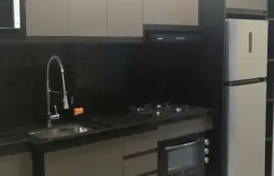Apartamento para temporada em itapema, tabuleiro, 2 dormitórios, 1 suíte, 2 banheiros, 1 vaga