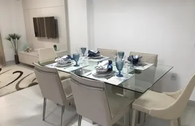 Apartamento completamente decorado com móveis de alto padrão!