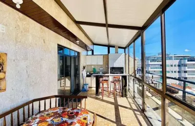 Cobertura com 4 dormitórios à venda, 270 m² por r$ 1.200.000 na passagem em cabo frio/rj