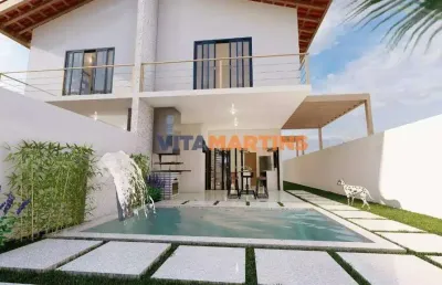 Casa com 4 quartos (sendo 1 suíte) à venda com 155 m² por r$ 930.000,00 no foguete em cabo frio/rj