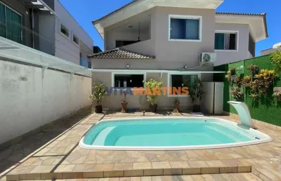 Casa duplex 4 quartos (2 suítes) com piscina à venda no novo portinho, cabo frio/rj